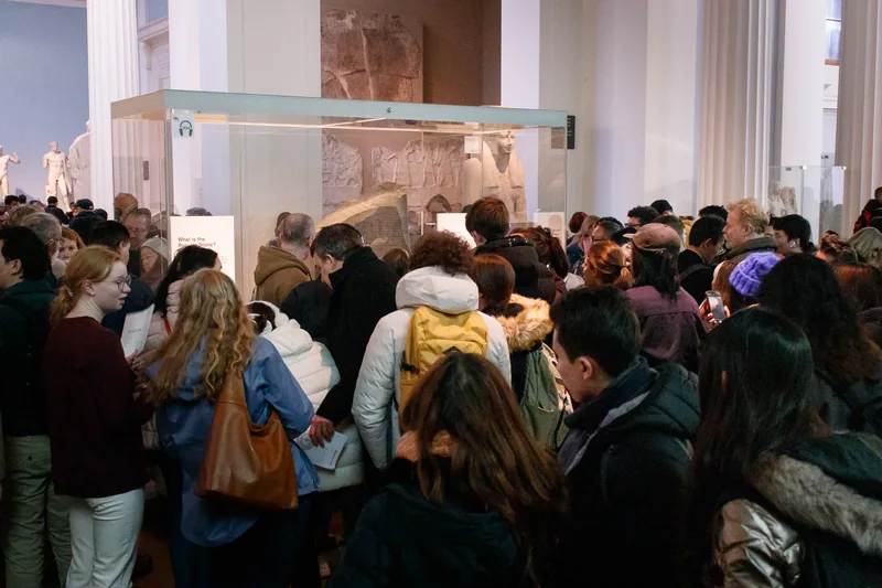 What a wonderful view of the Rosetta Stone