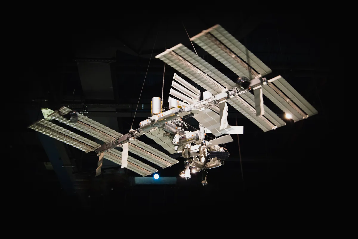 International Space Station model