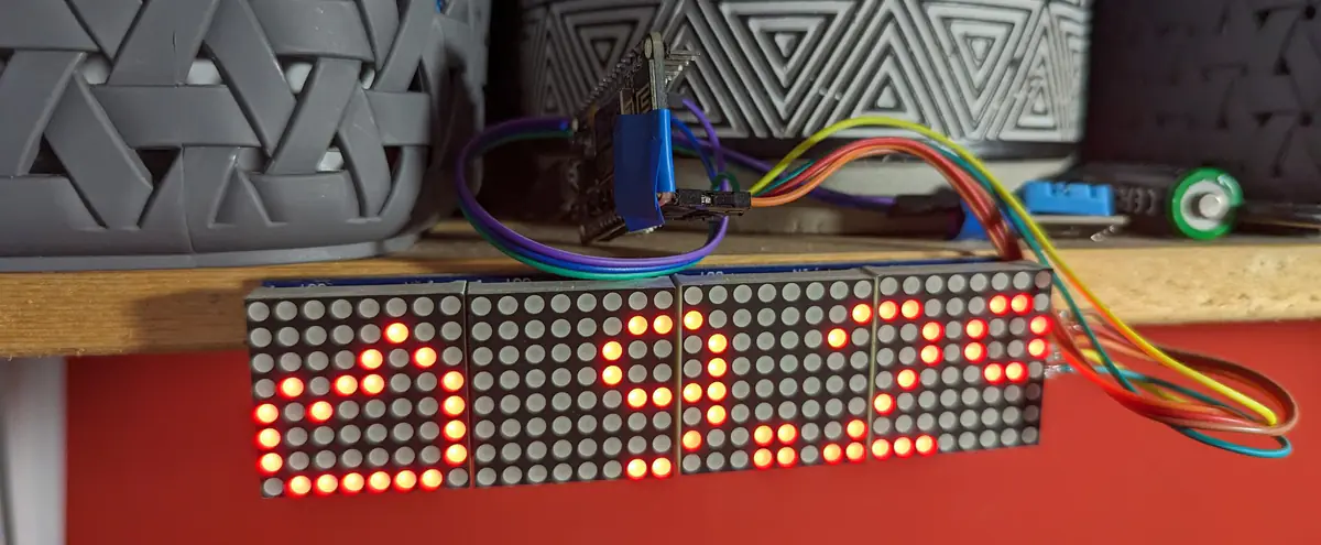 Display and temperature unit