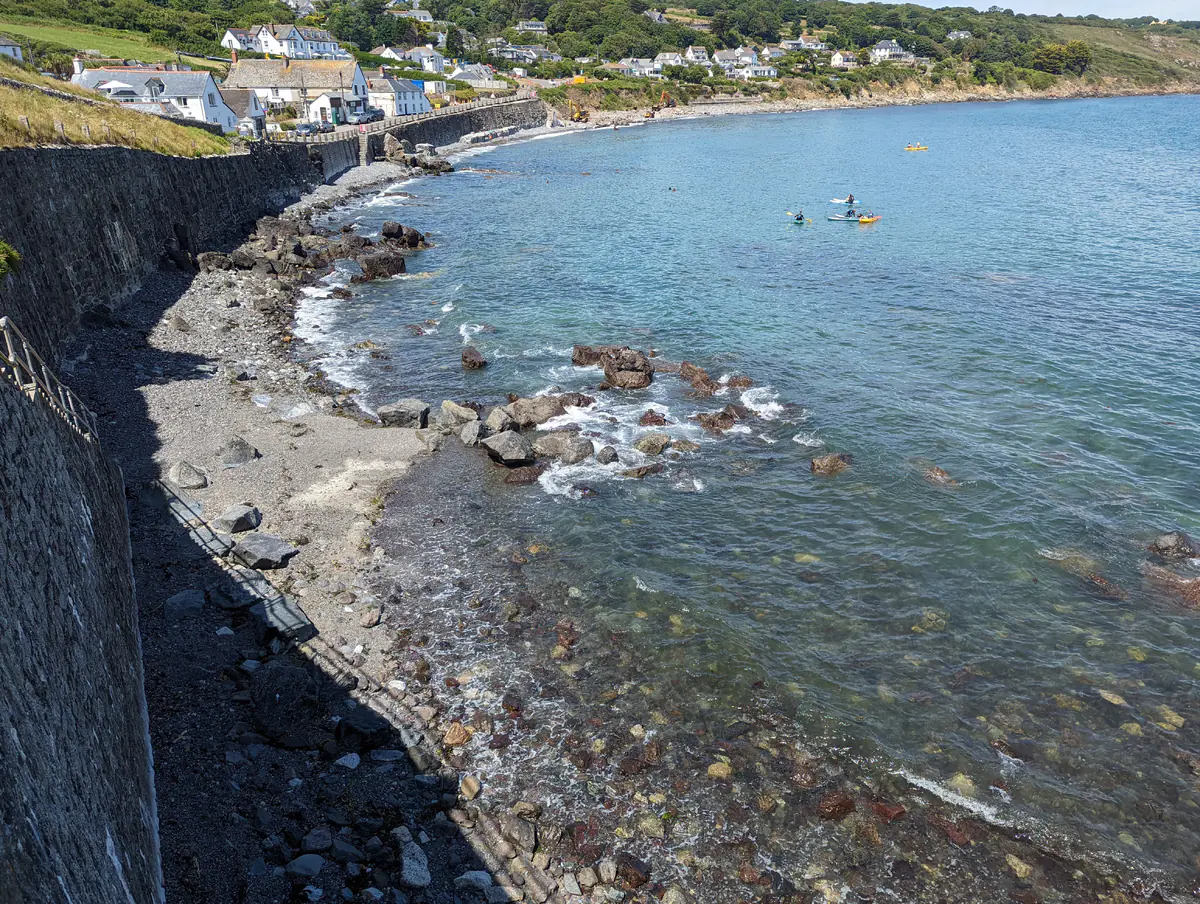 Coverack's Stone Beach