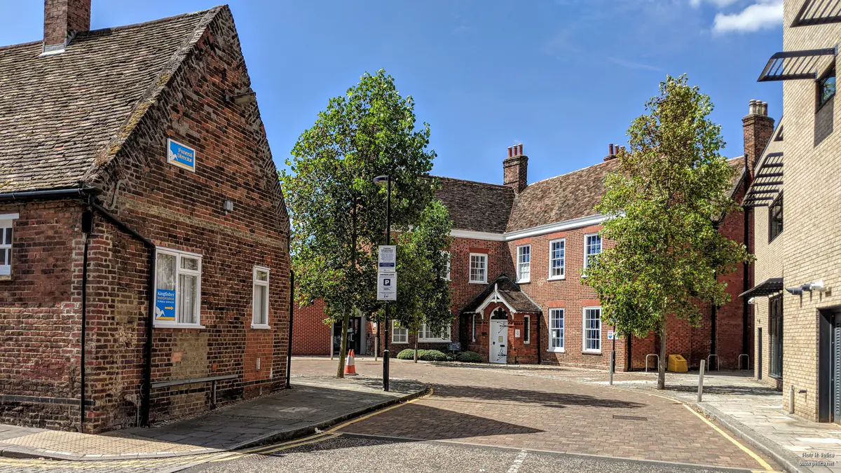 Zabudowa w angielskim mieście